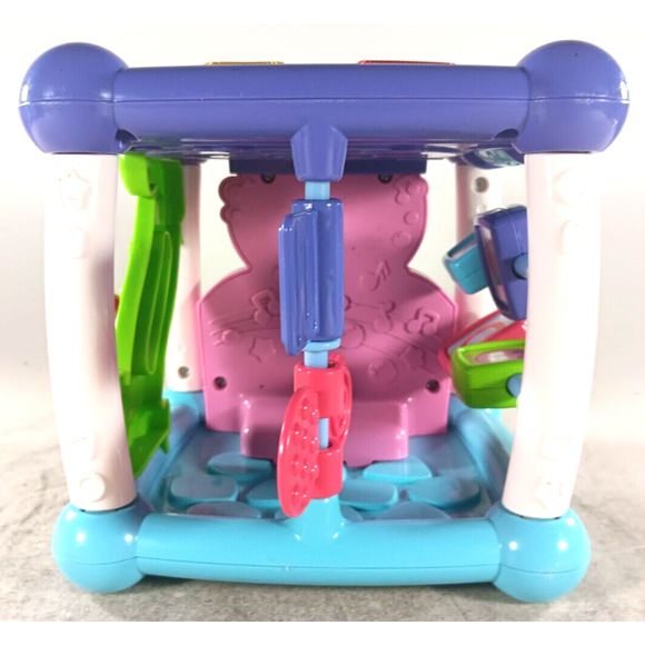 VTech Busy Learners Activity Cube Purple - Picture 4 of 7